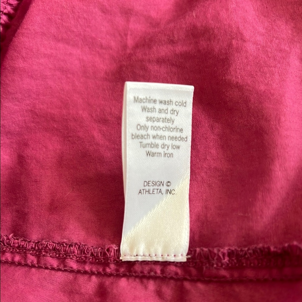 Athleta pink mini skirt size 6 - Picture 5 of 6